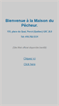 Mobile Screenshot of maisondupecheur.ca